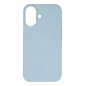 HURTEL Ohišje Liquid Silicone Case MagSafe za iPhone 16 - modro