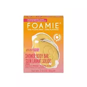 Foamie Solidna nega za prhanje Beach Please (ploščica za prhanje) 80 g