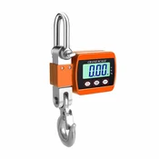 INF 300kg Digitalna Žerjavna Tehtnica - Težka Viseča Tehtnica z LCD Zaslonom Orange, (5000137279)