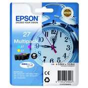 EPSON T2705 (C13T27054022), originalna kartuša, barvna, 3x3,6ml, Za tiskalnik: EPSON WORKFORCE WF3620DWF, EPSON WORKFORCE WF3640DTWF, EPSON WORKFORCE