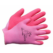 Otroške rokavice lolipop kixx št. 5 roza naylon/guma