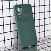 Maska 3D Camera za Xiaomi Redmi Note 14 4G (SRB) (164.84*78.15*8.16MM) tamno zelena