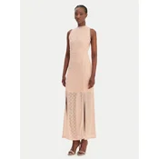 Guess Poletna obleka W6GK16 K2953 Oranžna Slim Fit