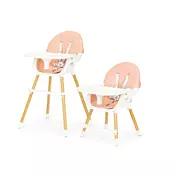 ECO TOYS Hranilica za bebe 2u1 ECO PINK