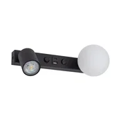 Stenska svetilka s reflektorjem in stikalom + USB polnilnik VOX 10152 TK Lighting
