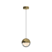 SVJETILJKA VISECA LED LUMINIS D120 7W 280LM 3000K BRUSHED GOLD AT10940