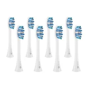 Glavice za zobno ščetko TrueLife SonicBrush iz serije Clean – Whiten white, paket 8 kosov