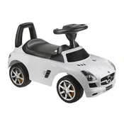 Licencirana guralica Mercedes-Benz SLS AMG - bijela