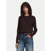Tommy Hilfiger Pulover WW0WW52298 Temno rjava Regular Fit
