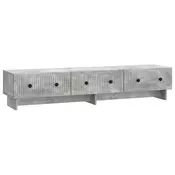 TV ormar Betonska siva 147 x 34,5 x 30 cm Konstruirano drvo