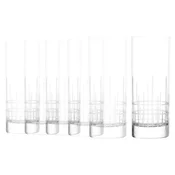 Set of 6 long drink glasses, made of glass, 405 ml, Manhattan - Stol