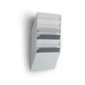 Stalak Flexiboxx 6 x A4, ležeci, Bijela