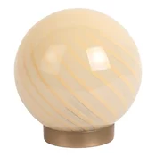 Svetlo rumena namizna svetilka s steklenim senčilom (višina 17 cm) Summer Globe – Leitmotiv