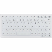 Contour Design Active Key Contour ClassicClean Medical Keyboard IP68 Mini Wireless White DE C4110