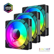 Case Gamemax Kućište Ventilator | KF300R BK | Crni