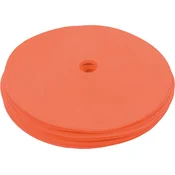 Cawila Trening stožci Cawila Gummi Markierungsscheiben 10pcs Set, orange