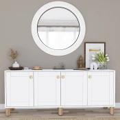 Hanah Home Konzolni sto Natura 1600-69, 180x75x40 cm, Beli