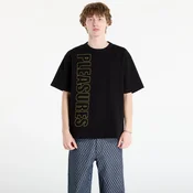 Majice PLEASURES Outline Heavyweight Shirt Black L