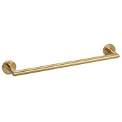 X-ROUND GOLD držalo za brisače 450x65mm, zlata mat barva - Zlata mat barva - 505x55x65 mm - Sapho - X-ROUND - 24 - Medeninasti - 505 - Nosilec brisač: enoročni - Krožni - PVD premaz - 505 - 55 - 65 - 14