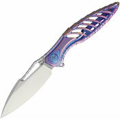 Rike Knife Thor 6 Framelock Blue/Purple