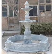 Casa Padrino luxury baroque marble fountain light blue A� 245 x H. 210 cm
