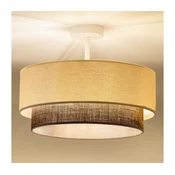 Brilagi - LED plafonski luster BOHO STYLE 1xE27/15W/230V precnik 40 cm krem/braon