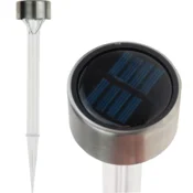 shumee TG60448 Solarna svetilka, LED vrtna svetilka, prozorna, solarni steber s senzorjem