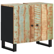 Vidaxl Omarica za umivalnik 62x33x58 cm trden predelan les in inž. les