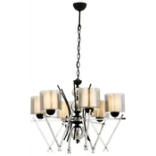 Opviq Luster Av-4301-6K, 95 cm, Crno-sivi