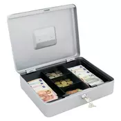 Rottner Kutija za novac K10233 (D x Š x V: 245 x 300 x 90 mm, Srebrne boje)