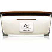Woodwick Island Coconut dišeča sveča 453 6 g Hearthwick