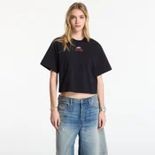 Majice Off-White x AC Milan Crop Tee Black/ No Color L