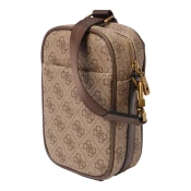 GUESS Torba za čez ramo Milano bež/čokolada