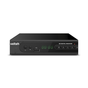 VELTEH 600T H265 Set top box DVB-T2, Crni