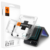 Spigen - Glas.tR EZ-FIT (2 kosa) kaljeno steklo AGL07972 za Samsung Galaxy Z Flip6 - prozorno