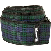 Dunlop D6731 Jacquard Blackwatch Plaid Tekstilni kitarski pas (Kot novo)