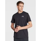 Under Armour UA Logo Emb Heavyweight SS Majica 809513 Črna