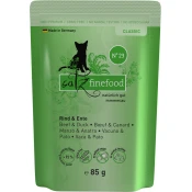 Ekonomicno pakiranje catz finefood 64 x 85 g - Govedina i pacetina