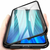 MG Magnetic Full Body Glass magnetno ovitek za Samsung Galaxy S21, črna