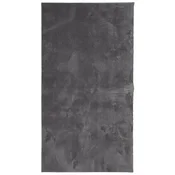 vidaXL Preproga HUARTE s kratkimi vlakni pralna antracit 60x110 cm