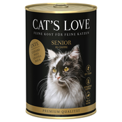 Cats Love 6 x 400 g - Senior raca