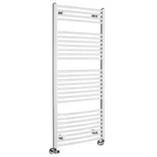 Kopalniški radiator ORBIT s stranskim priključkom 600x1320 mm, bel - Bela - 600x1320 mm - Aqualine - DIRECT & ORBIT - 24 - Jeklo - Oblika H - Oblika H - 600 - 1320 - 7.35 - 14