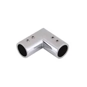X-PRIKLJUČEK ZA TUŠ CEVI fi19mm KROM 90 POVEZOVALEC CEV-CEV