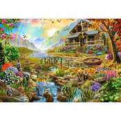 BlueBird - Puzzle Chesterman: Podeželski raj - 1 000 kosov