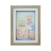 Ramka Frames Factory na rysunki A4 21x29.7 cm sonoma jasna 1 szt.