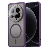 Hibridni ovitek HaloFrost II MagSafe za Xiaomi 15 Ultra - purple