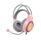 XTRIKEME Gaming slušalice XTRIKE GH515P roze