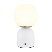Globo 21006W - LED Prigušiva stolna lampa na dodir JULSY LED/2W/5V bijela
