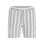 Jack & Jones Plus Hlače JPSTJAIDEN črna/bela