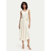 Marella Poletna obleka Alcool 2613221015 Écru Regular Fit